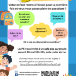 enfant en Petite Section en septembre partager vos questionnements, vos doutes ou vos astuces préparer ce moment si important !! Des représentants des différentes écoles de Carquefou seront présents pour vous expliquer le fonctionnement de cette 1ere année d'école, d'un point de vue de parents Salle Jules Verne de Carquefou AIPE Carquefou
